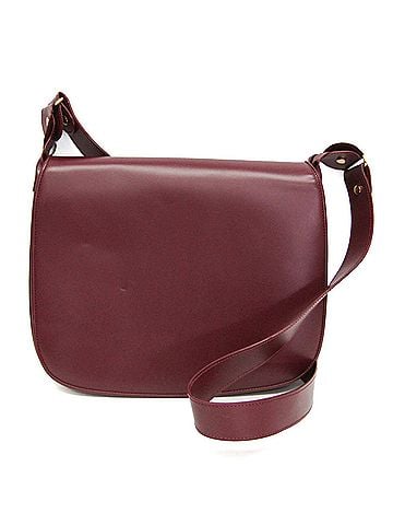 Cartier Cartier Must Women's Leather,Suede Shoulder Bag Bordeaux (view 1)