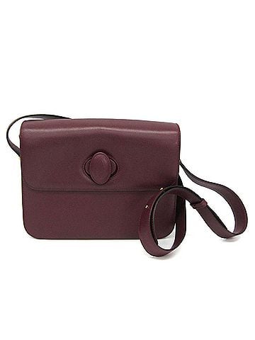Cartier Cartier Must Turnlock Women's Leather Shoulder Bag Bordeaux (view 1)
