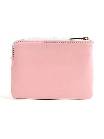 Céline Celine CELINE Wallet/Coin Purse Triomphe Leather Pink Women's r11208j (view 2)
