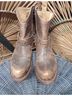 BED|STU 100% Leather Brown Boots Size 6 1/2 - photo 11