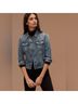 Talula 100% Cotton Blue Denim Jacket Size L - photo 3
