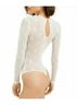 Free People Floral White Bodysuit Size XS - photo 3