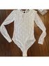 Free People Floral White Bodysuit Size XS - photo 11