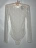 Free People Floral White Bodysuit Size XS - photo 9