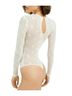 Free People Floral White Bodysuit Size XS - photo 1