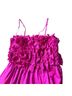 MSGM 100% Polyester Solid Pink Multi Color Casual Dress Size 6 - photo 4