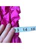 MSGM 100% Polyester Solid Pink Multi Color Casual Dress Size 6 - photo 10