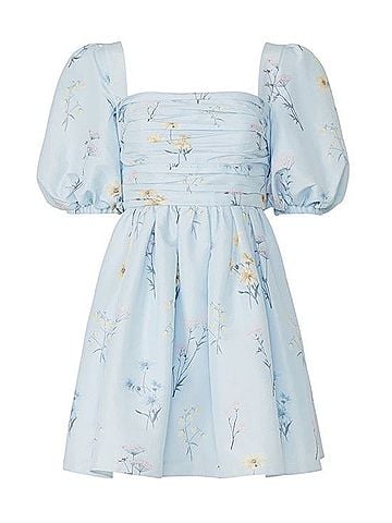 Self-Portrait Taffeta Mini Dress Casual Dress (view 1)