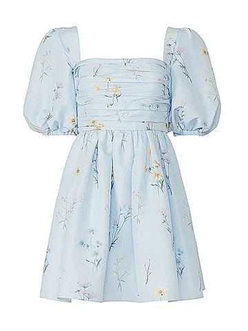 Self-Portrait Taffeta Mini Dress Casual Dress (view 1)