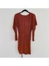 Superdown Orange Brown Cocktail Dress Size S - photo 5