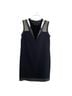 The Kooples 100% Polyester 3% Elastane 100% Lambskin Solid Black Cocktail Dress Size M - photo 2