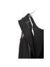 The Kooples 100% Polyester 3% Elastane 100% Lambskin Solid Black Cocktail Dress Size M - photo 4