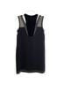 The Kooples 100% Polyester 3% Elastane 100% Lambskin Solid Black Cocktail Dress Size M - photo 12