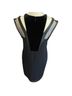 The Kooples 100% Polyester 3% Elastane 100% Lambskin Solid Black Cocktail Dress Size M - photo 10