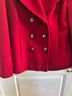 Michael Kors Red Coat Size M - photo 3