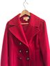 Michael Kors Red Coat Size M - photo 2