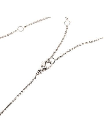Chanel Chanel Coco Crush Matelassé Necklace 18KWG White Gold Women's CHANEL (view 2)