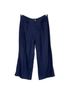 L'Agence 100% Linen Solid Blue Casual Pants Size 32 waist - photo 1