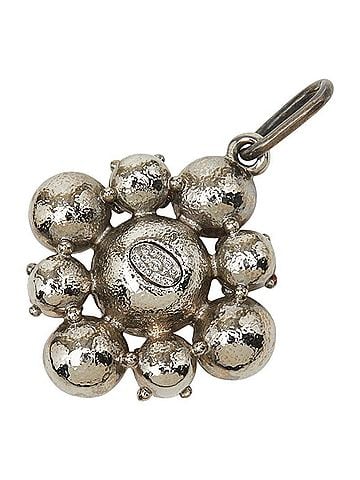 Chanel Chanel Coco Mark Pendant Top, 09V Engraved, Rhinestone, SV925 Silver Metal, Women's, CHANEL (view 2)