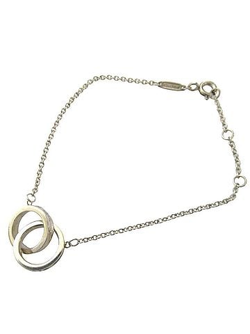 Tiffany & Co. Tiffany & Co. Interlocking Circle Bracelet, 925 Sterling Silver, Women's (view 1)