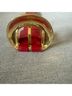 Liz Claiborne 100% Leather Red Burgundy Belt Size M - photo 3