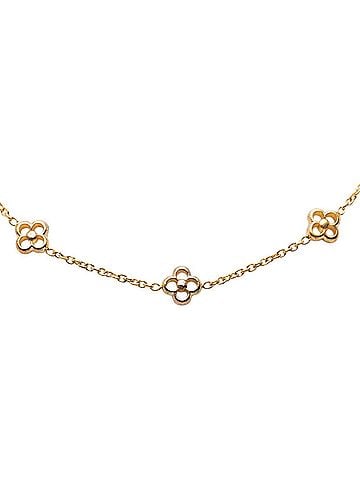 Louis Vuitton Louis Vuitton Flowerful Necklace M00238 Gold Plated Women's LOUIS VUITTON (view 1)