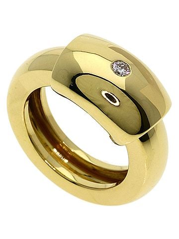Piaget Piaget Dancer 1P Diamond Ring #53, 18K Yellow Gold, Women's (view 1)
