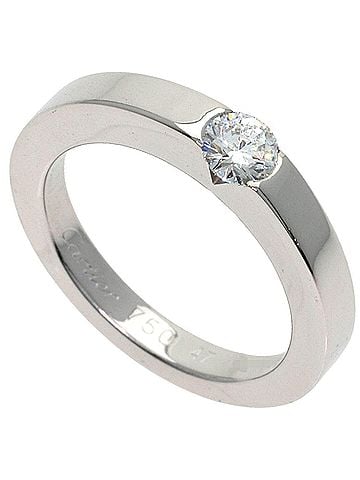 Cartier Cartier Date with Diamond Ring, 18K White Gold, Women's (view 1)