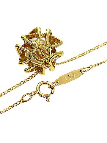 Tiffany & Co. Tiffany Kiss Around Pearl Necklace, 18K Yellow Gold, Women's (view 2)