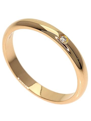 Cartier Cartier Wedding Ring, 1P Diamond, Size #51, 18K Pink Gold, Women's (view 1)