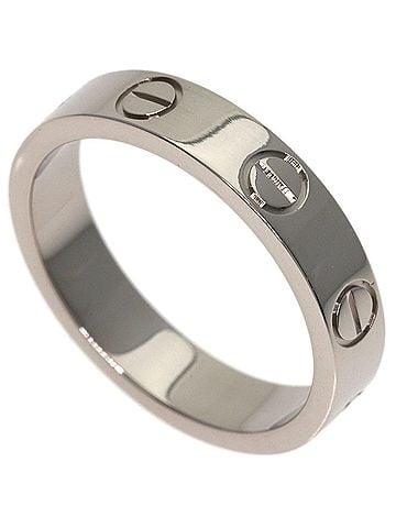 Cartier Cartier Love Ring #48, 18K White Gold, Women's (view 1)