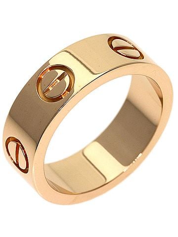 Cartier Cartier Love Ring #47, 18K Pink Gold, Women's (view 2)
