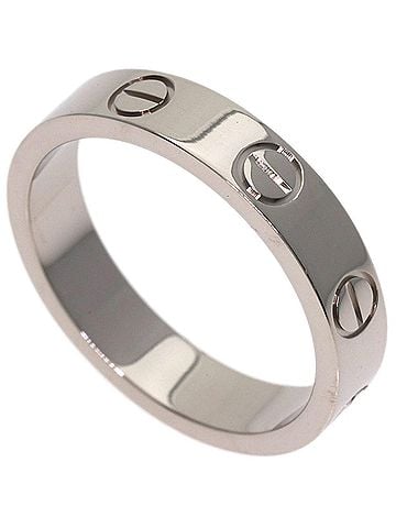 Cartier Cartier Love Ring #48, 18K White Gold, Women's (view 1)