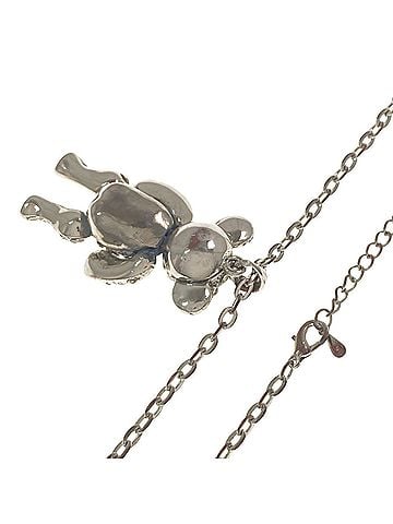 Vivienne Westwood Vivienne Westwood Crystal Teddy Bear Rhinestone Necklace, Metal, Women's (view 2)