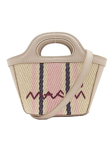 MARNI Marni Tropicália 2-Way Handbag, Leather/Cotton, Women's (view 1)