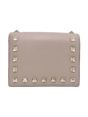 Valentino Valentino Rockstud Bi-fold Leather Wallet for Women (view 2)