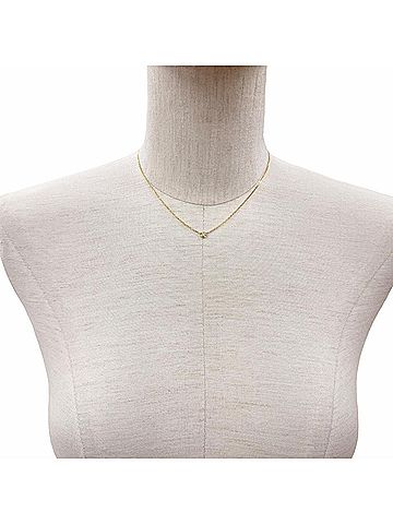 Cartier Cartier SJN242 Damour SM Small 750YG 1P Diamond Necklace, Yellow Gold, Weight 2.77g, Women's. (view 2)
