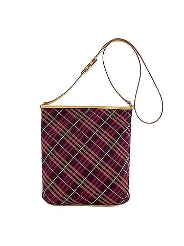Burberry Blue Label Burberry Blue Label Check Pattern Shoulder Bag, Nylon/Leather, Women's (view 1)