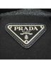 Prada 100% Wool Gray Prada logo hardware backpack/daypack, wool, women's bag One size - photo 9