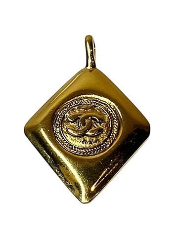 Chanel Chanel Coco Mark Vintage Brand Accessory Necklace Pendant for Women (view 1)