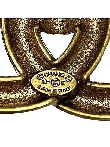 Chanel Chanel Coco Mark B21 K Brooch - Women's Brand Accessories (view 2)