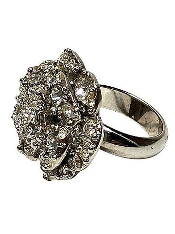 Chanel Chanel Camellia B13P Light Stone Ring - Women's Accessory (view 2)