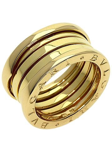 Bvlgari Bulgari B-zero1 3-band ring #51, 18K yellow gold, women's BVLGARI (view 2)