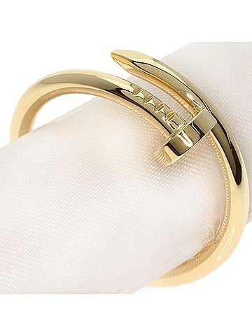 Cartier Cartier Juste Uncre #72 Ring, 18K Yellow Gold, Men's, CARTIER (view 1)