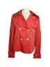 Theory Solid Red Blazer Size M - photo 1