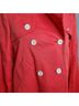 Theory Solid Red Blazer Size M - photo 3