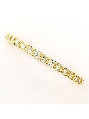 Unbranded 18K (18-karat) Yellow Gold Ring with Diamond (0.31ct), Total Weight 1.4g, Jewelry (view 1)