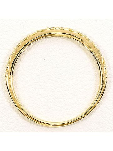 Unbranded 18K (18-karat) Yellow Gold Ring with Diamond (0.31ct), Total Weight 1.4g, Jewelry (view 2)