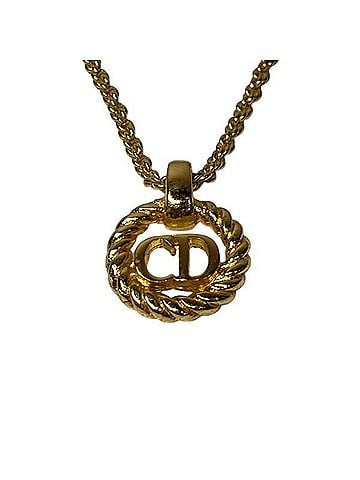 Christian Dior Dior Twist Circle CD Logo Necklace for Women (view 1)