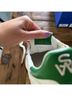 Stuart Weitzman White Green Gray Sneakers Size EU 37 - photo 3